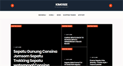 Desktop Screenshot of kimosee.com