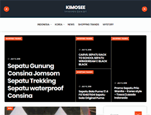 Tablet Screenshot of kimosee.com